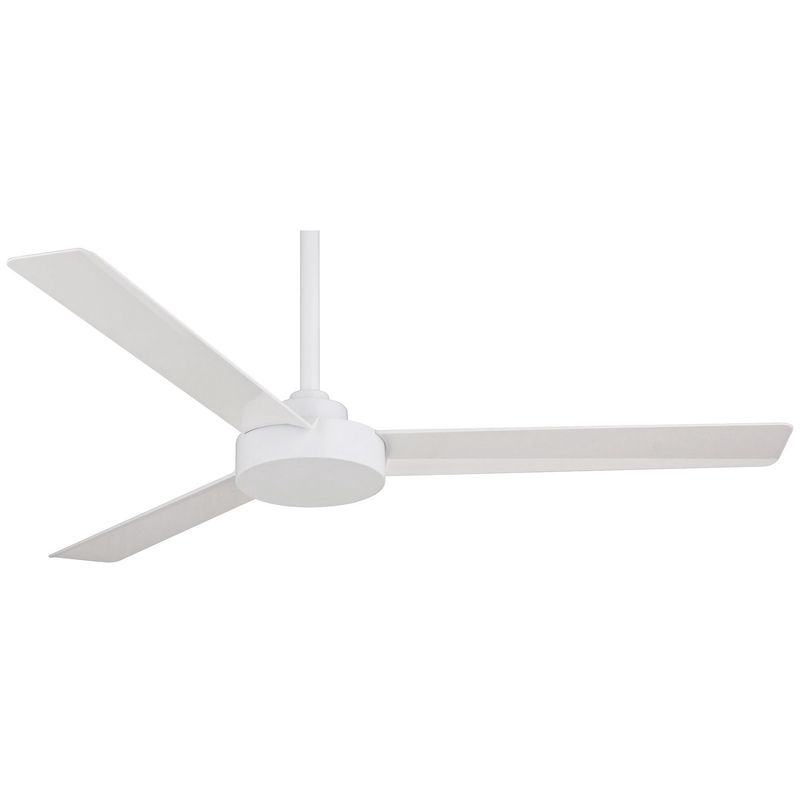 Roto 52&quot; 3 Blade Indoor Ceiling Fan with Wall Control Included in White