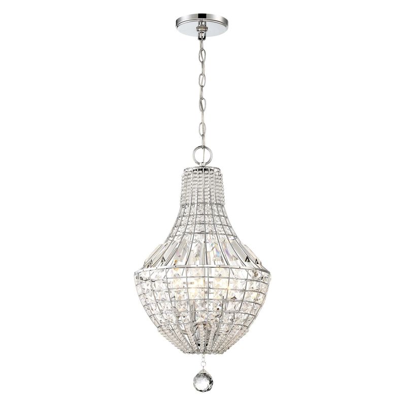 Braiden 4 Light 13&quot; Wide Pendant in Chrome
