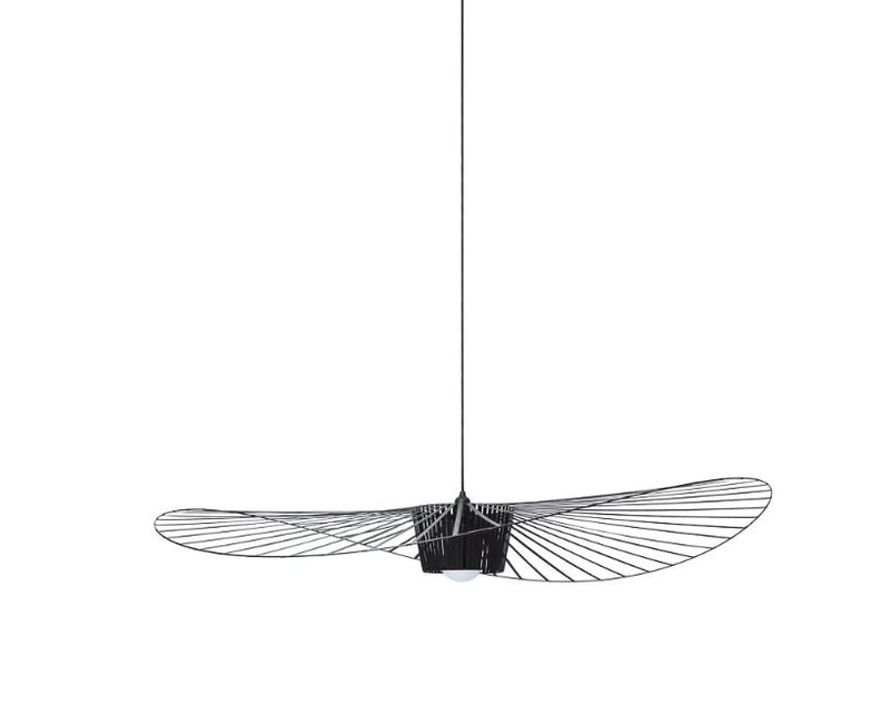Vertigo Chandelier 78 in Black Finish