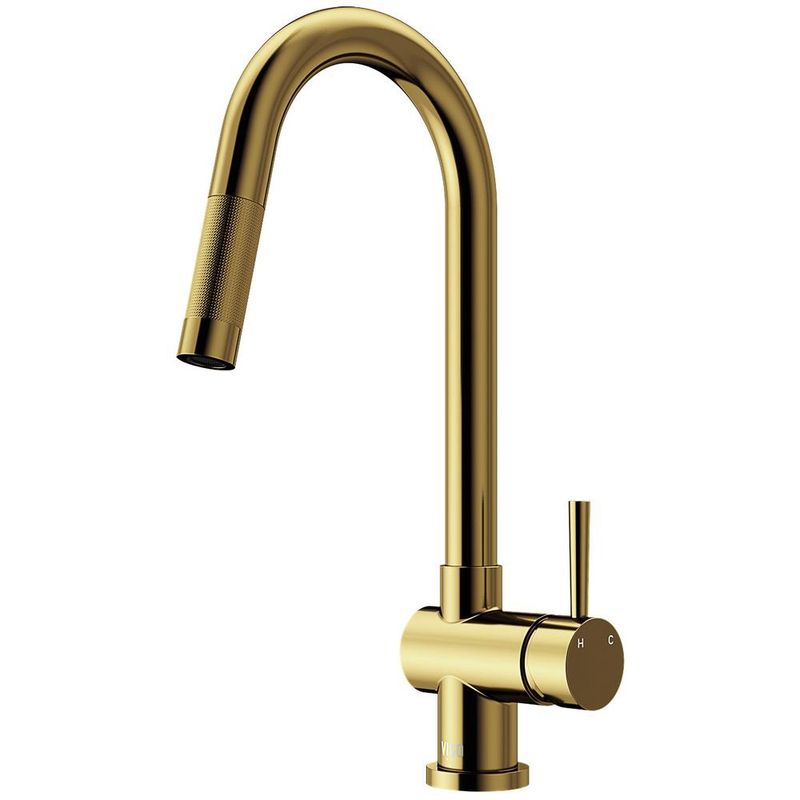 Vigo Gramercy 1.8 GPM Single Hole Pull-Down Kitchen Faucet