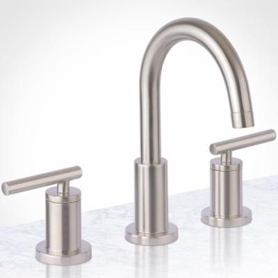 Mia Mia Widespread Bathroom Faucet - Includes Brass Push-Pop Drain AssemblyWidespread Bathroom Faucet - Includes Brass Push-Pop Drain Assembly