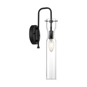 Spyglass 1 Light 5 inch Black Vanity Light Wall Light in Black