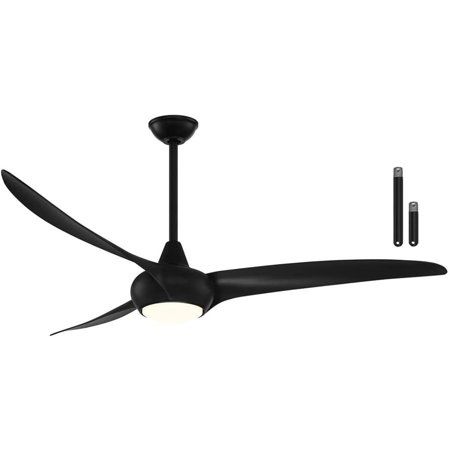 Light Wave 65 in Indoor Ceiling Fan in Coal Finish