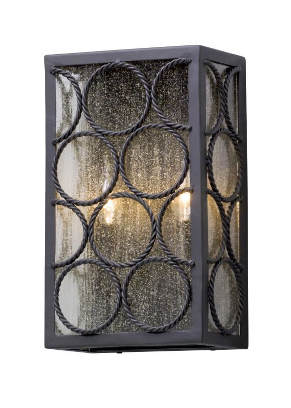 Troy Lighting Bacchus 14-inch Textured Bronze Outdoor Wall Light