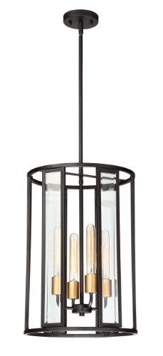 Payne 4 Light 14 inch Midnight Bronze Pendant Ceiling Light
