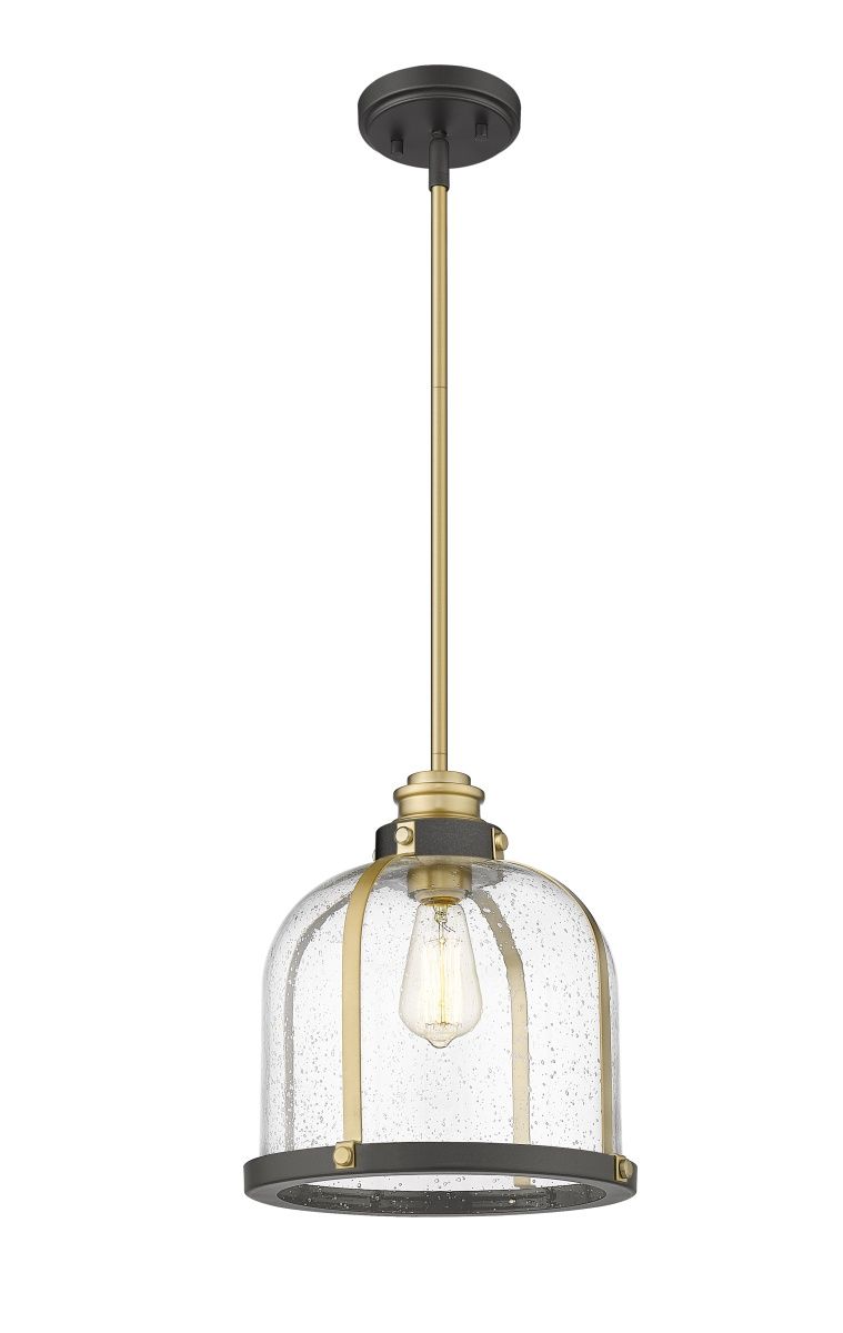 Burren 12&quot; Wide Pendant Bronze Brass Finish