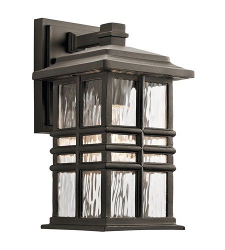 Beacon Square 1 Light 12 inch Olde Bronze Outdoor Wall, Small