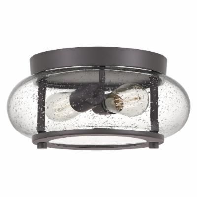 Trilogy 2 Light  Flush Mount Old Bronze