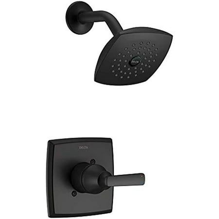 Ashlyn Monitor 14 Series Single Function Pressure Balanced Shower Only - Less Rough-In Valve in Black