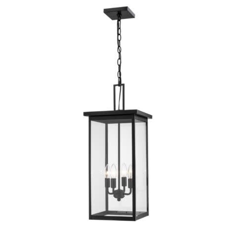 Millennium Lighting 2605-PBK Barkeley - 4 Light Outdoor Hanging Lantern