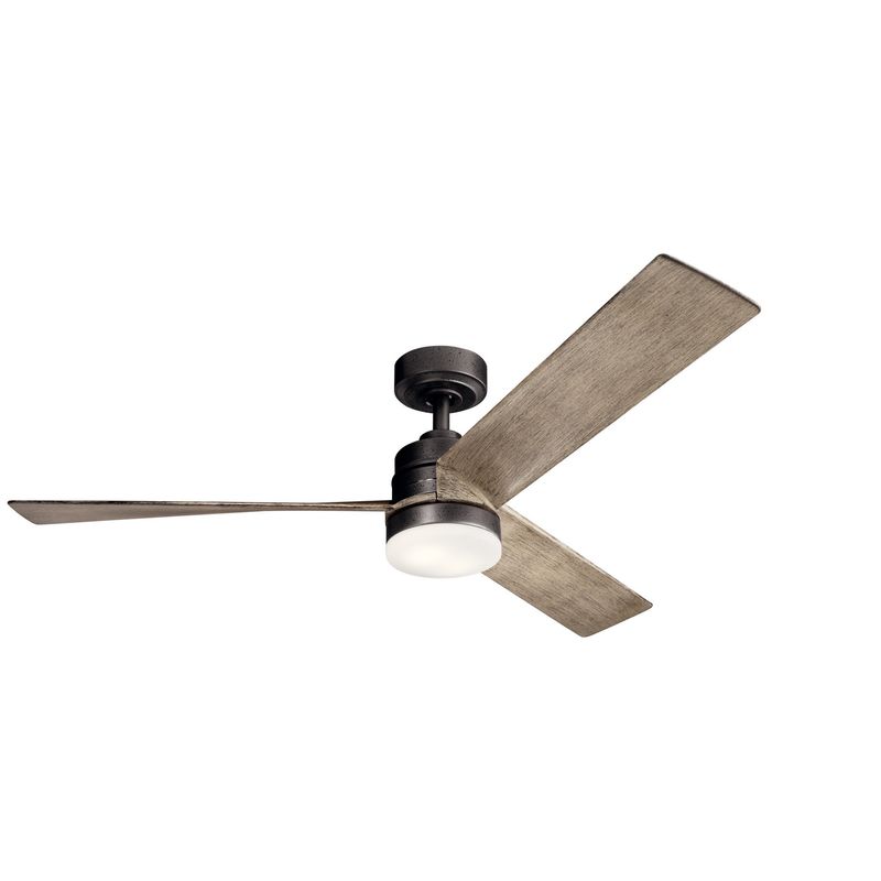 Spyn 52&quot; LED Indoor Ceiling Fan with Wall Control