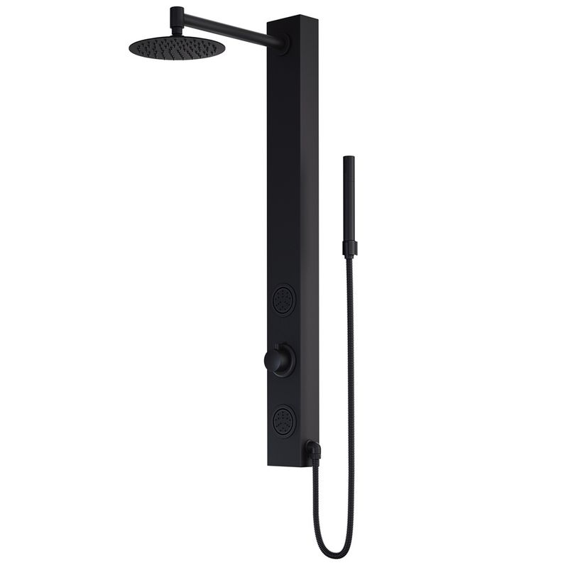 Gardenia Retrofit Shower with Shower Head, Hand Shower, Bodysprays, Shower Arm, and Hose