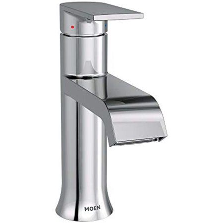 Genta LX Single Handle Centerset Bathroom Faucet with Duralast Valve Technology and Pop-Up Drain Assembly in Chrome