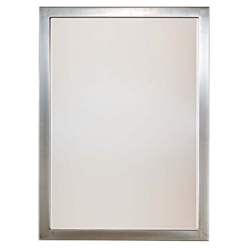 Paradox 33&quot; x 24&quot; Beveled Rectangular Framed Mirror