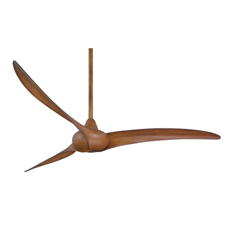 Wave 65&quot; 3 Blade Indoor Ceiling Fan with Remote Included Distressed Koa