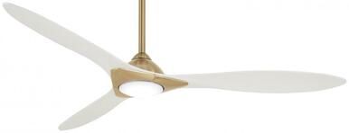 Sleek 60&quot; 3 Blade Indoor Smart LED Energy Star Ceiling Fan with Remote Control Included