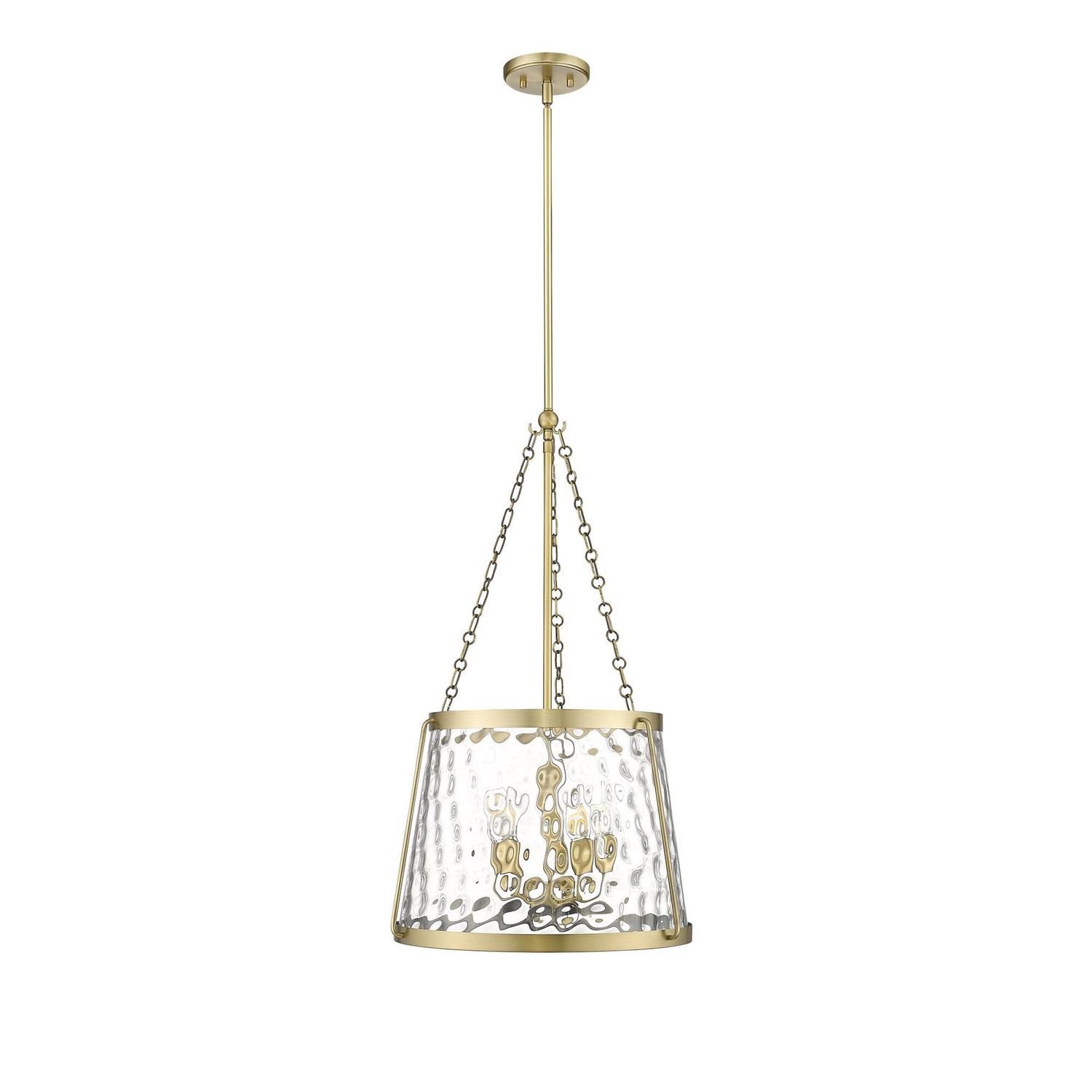 Adabella 5 Light 18&quot; Wide Pendant Vintage Brass