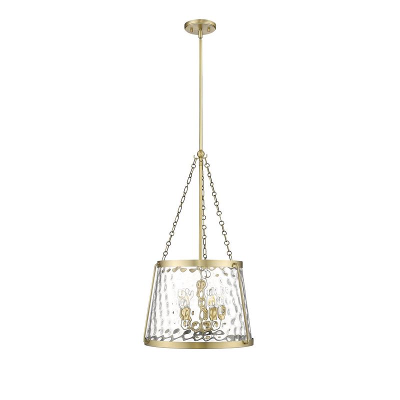 Adabella 5 Light 18&quot; Wide Pendant Vintage Brass