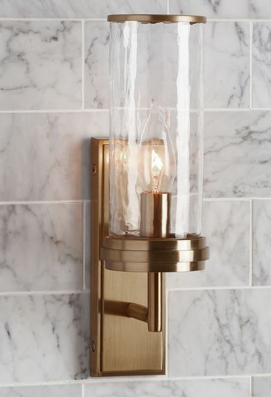 13 in Frey Sconce in Aged Brass / Gold
