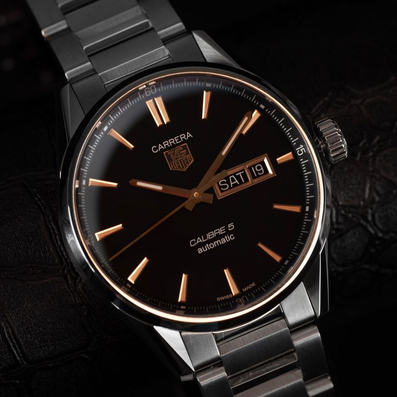 Tag Heuer Carrera Calibre 5 Day Date - WAR201C