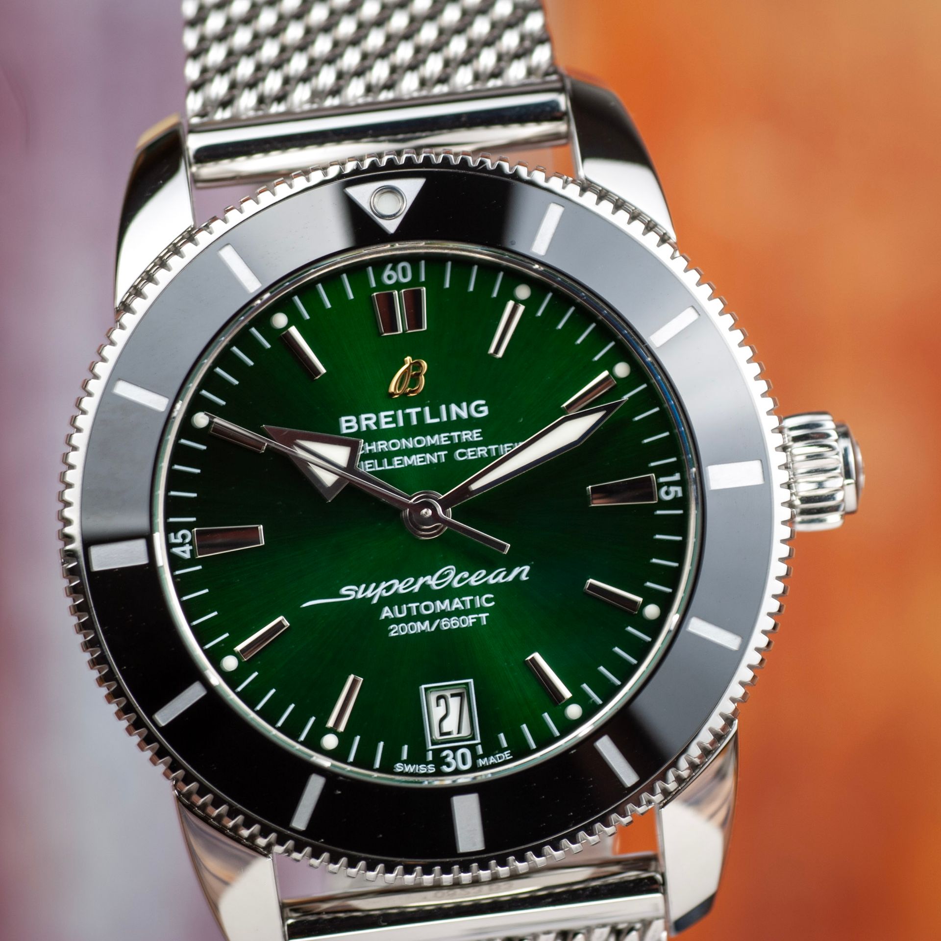 Breitling SuperOcean Heritage B20 Green - AB2010