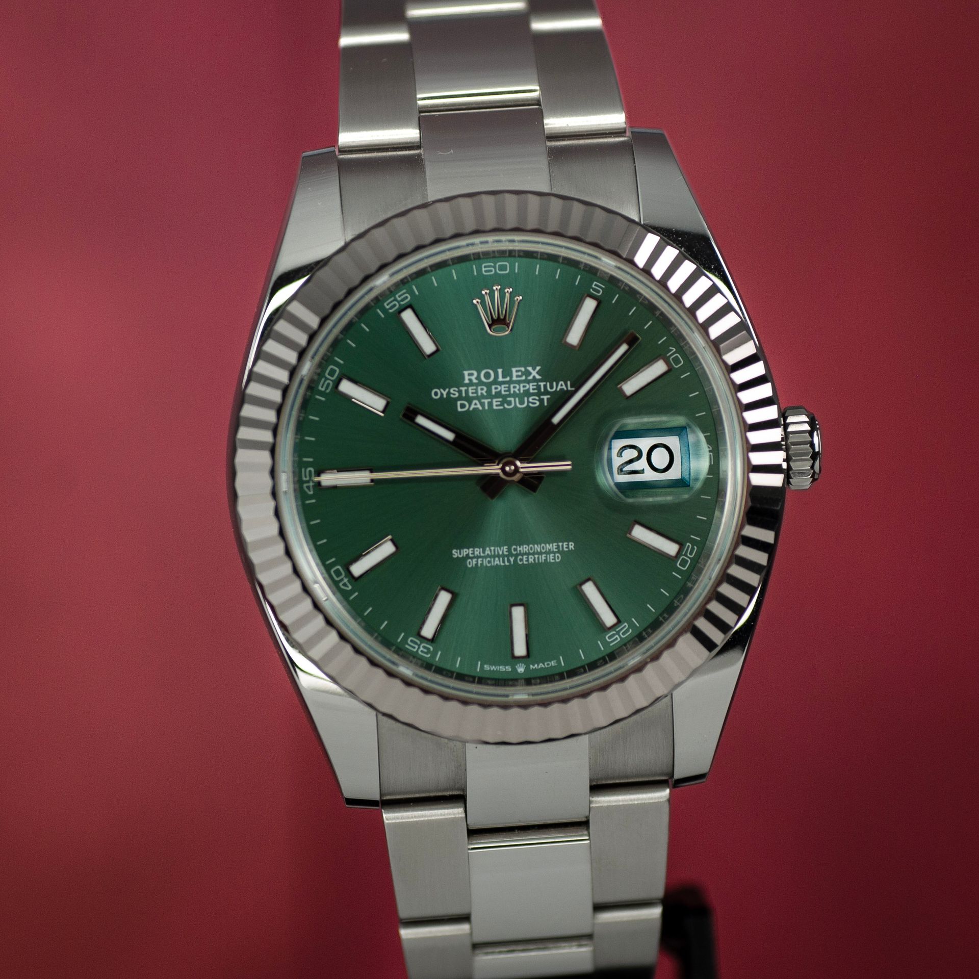 2026 Rolex DateJust 41mm Mint Green - 126334