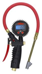 Milton Pro Digital Pistol Grip Inflator/Deflator Gauge 0-255psi