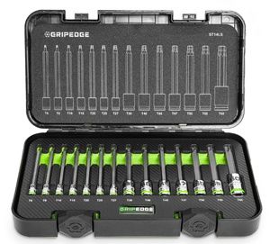 Grip Edge 14 Piece Long RPT Star Driver