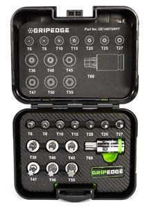 Grip Edge Tools 14-PC RPT Star Driver Set