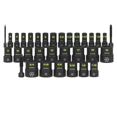 Grip Edge Tools 32 Piece Master Socket Extractor Set