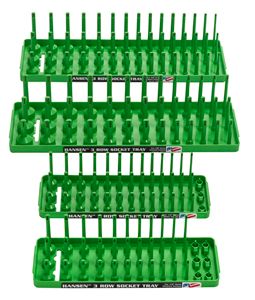 Hansen Global Socket Holder, Green (4-Pack), 92004