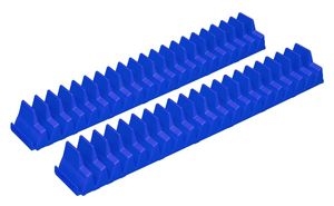 Ernst Mfg. 40 Tool Magnetic Modular Wrench Pro - Blue, 5415M