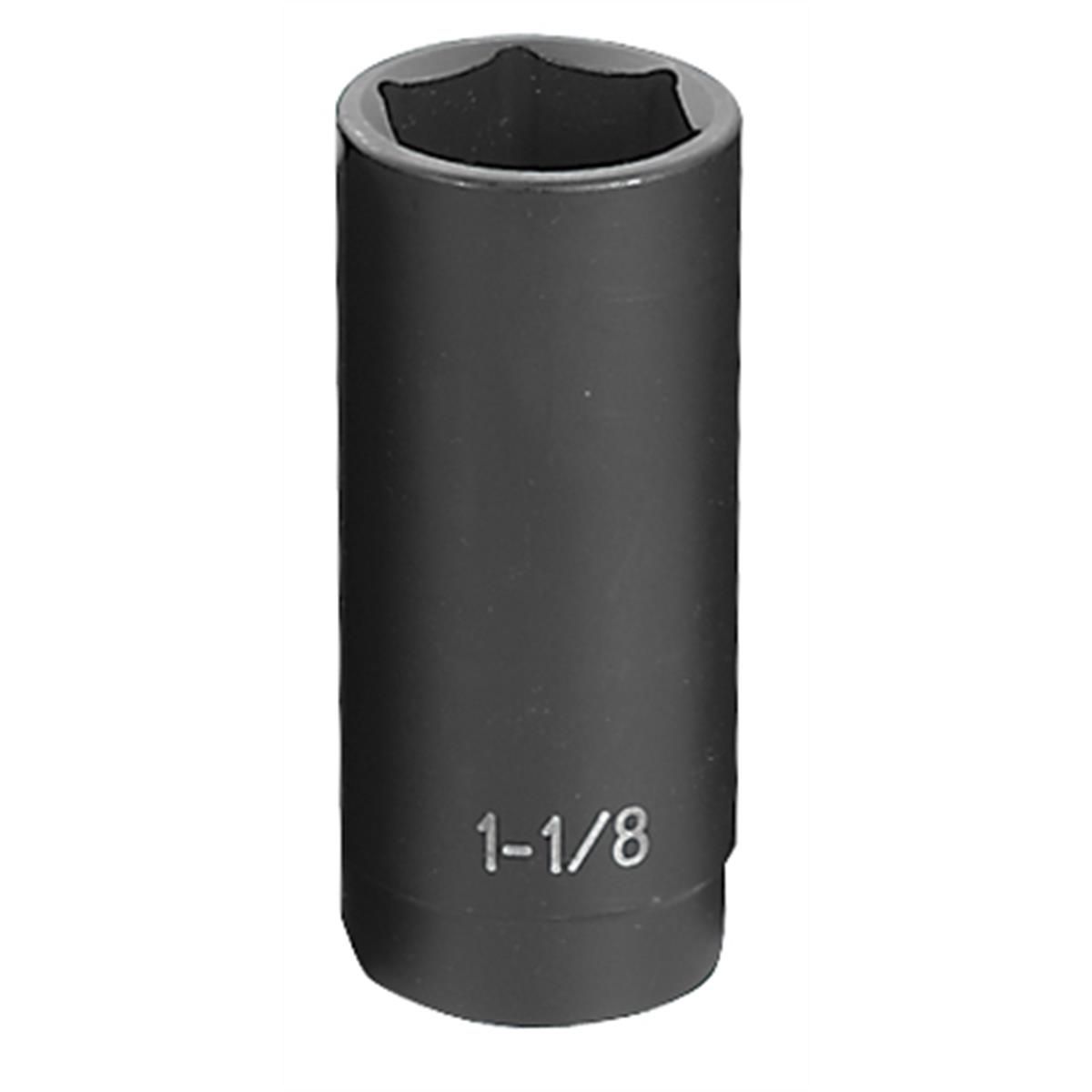 Grey Pneumatic 1/2" Drive x 1-1/8" Deep Socket, 2036D