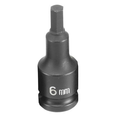 Grey Pneumatic 3/8" Drive x 6mm Hex Driver 1906M