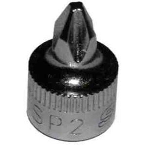 VIM Tools Stubby Philips Driver, P2 Tip, 1/4 Inch Square Drive SP2