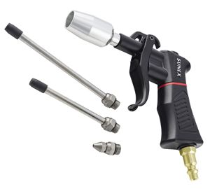 Sunex High Volume Air Blow Gun Kit with Variable Nozzles, SXBG01K