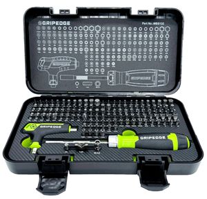 Grip Edge 132 Piece R.P.T. Multi-Bit Set, MBS132