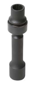 SUNEX 1/2" Drive 12 point Driveline Limited Clearance Impact Socket, 3/4", 224ZUDL