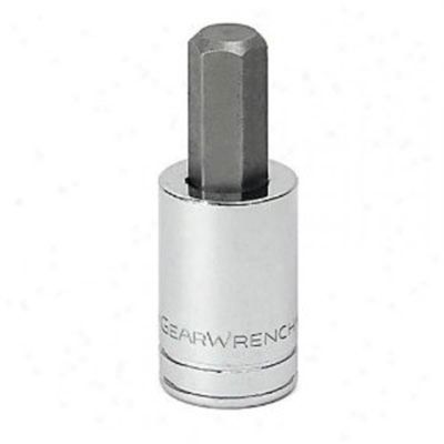 GearWrench 3/8 Inch Drive Hex Bit SAE Socket 7/32 Inch 80418