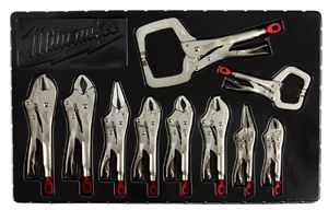 Milwaukee Tool 10 Pc. Torque Lock Locking Pliers Kit. 48-22-3690