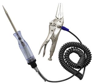 ASTRO PNEUMATIC Locking Pliers Circuit Tester Light, 7762