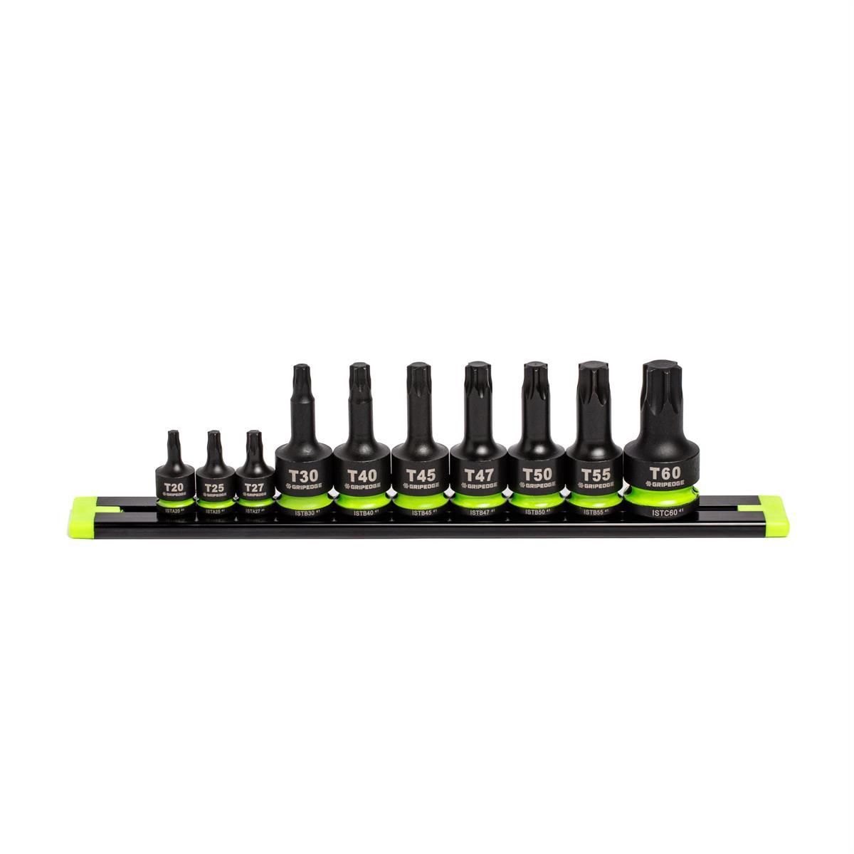 Grip Edge Tools 10-PC RPT Impact Star Driver Set