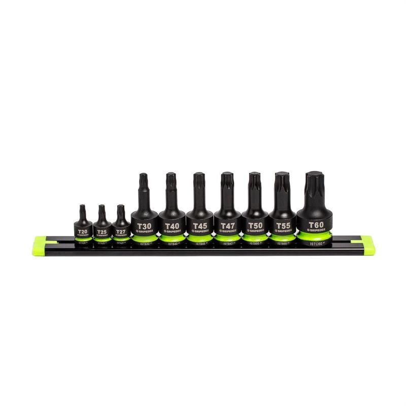 Grip Edge Tools 10-PC RPT Impact Star Driver Set