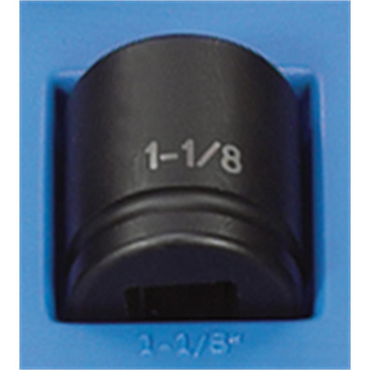 Grey Pneumatic 3/4" Drive x 1-1/8" Standard Socket, 3036R