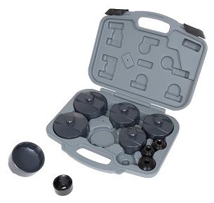 Lisle 10 Piece Oil Filter Wrench &amp; Socket Set, 62250