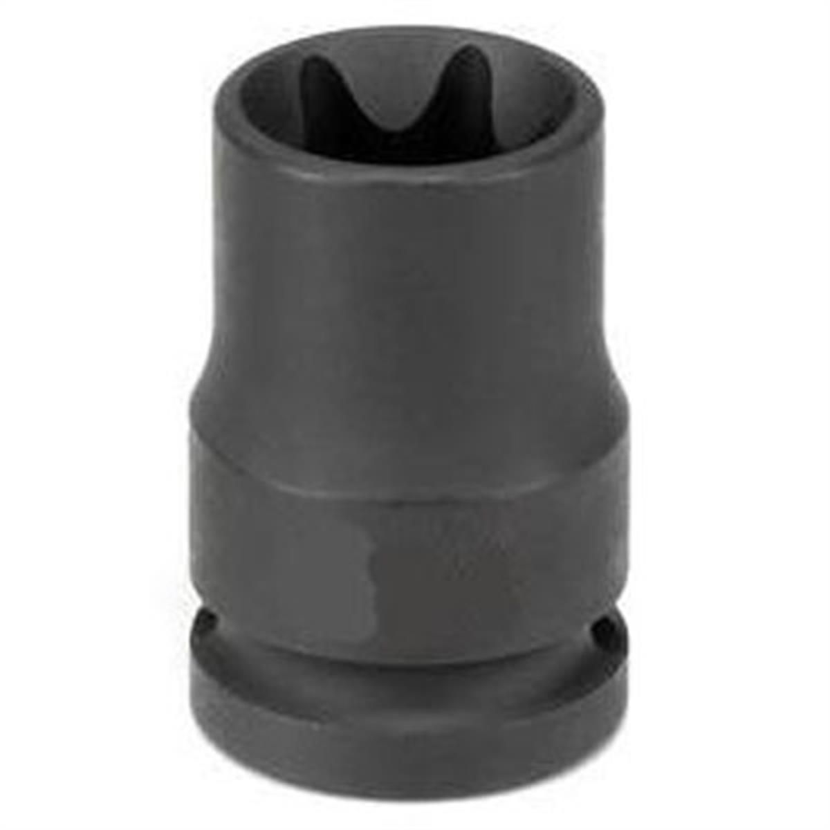 Grey Pneumatic 1/2" Drive x E20 External Star Impact Socket, 2120ET