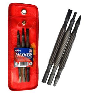 Mayhew 3 Piece Hammerless Punch Set, 89021