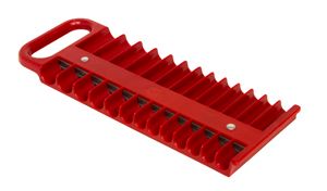 Lisle 1/4” Magnetic Socket Holder - Red, 40120