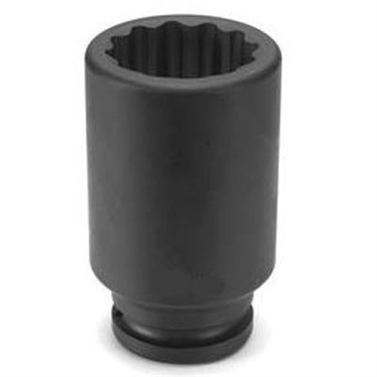 Grey Pneumatic 3/4" Drive x 3/4" Deep - 12 Point Socket 3124D