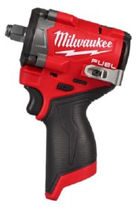 Milwaukee Tool M12 Fuel 1/2" Stubby Impact Wrench, 2563-20